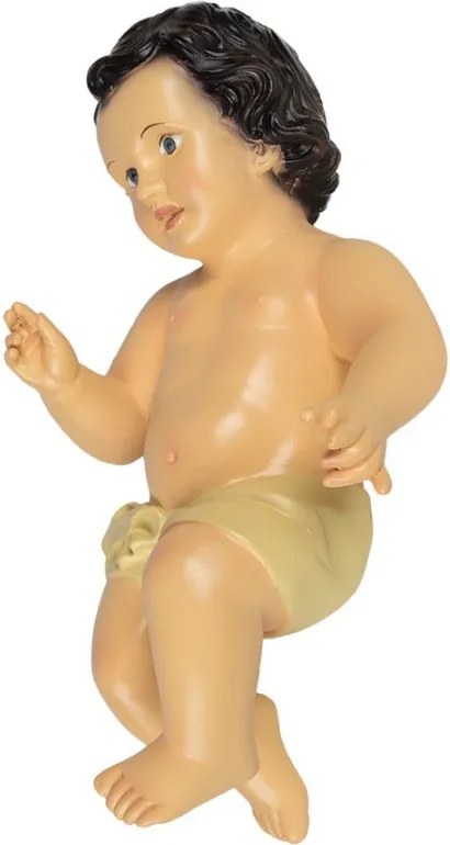 Dekorácia figúrka malý ležiaci Ježiško Jesus L - 20*15*37 cm