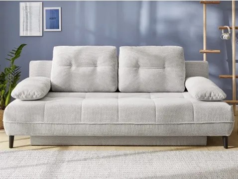 Rozkladacia pohovka Till, šedo-béžová látka%