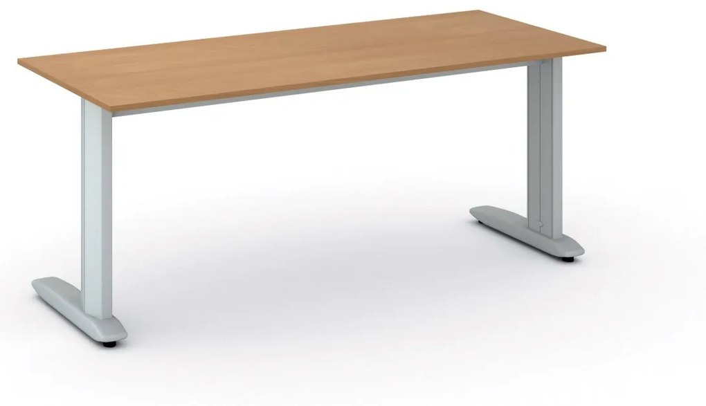 Kancelársky písací stôl PRIMO FLEXIBLE 1800 x 800 mm, buk