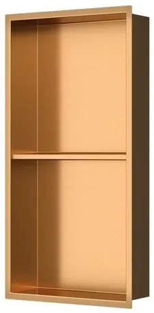 Vstavaná polička SAT Aurum ružovozlatá 33x63 cm SATAURN6030SBRG