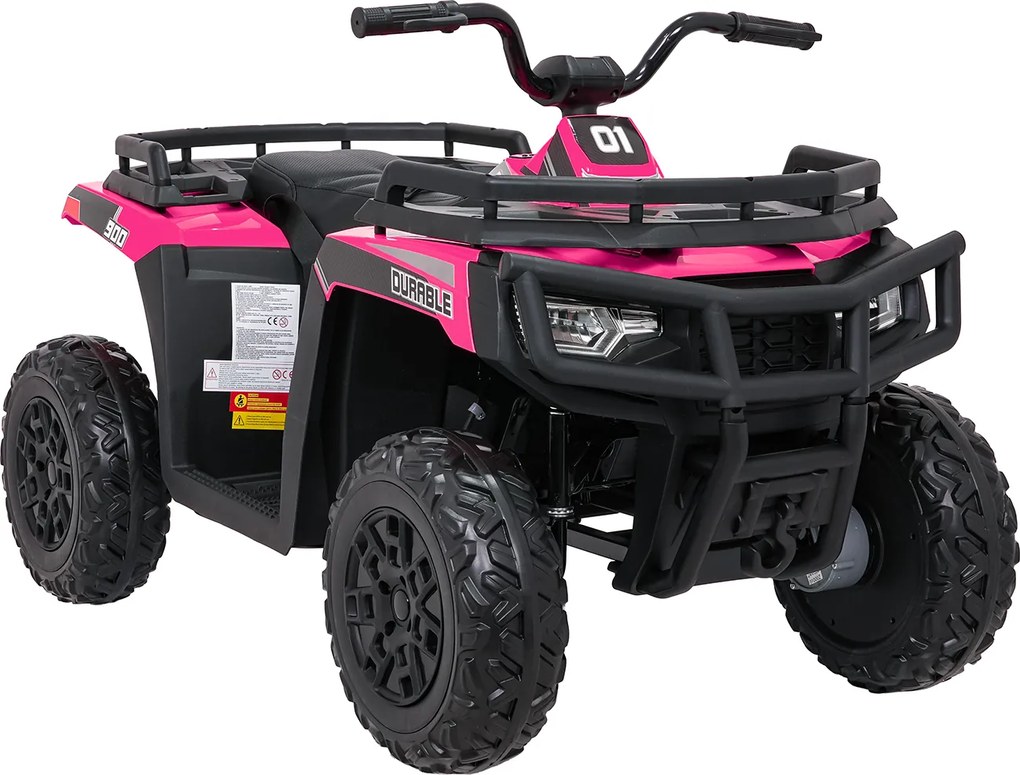 Ramiz Štvorkolka 4x4 ATV WOLF Ružová