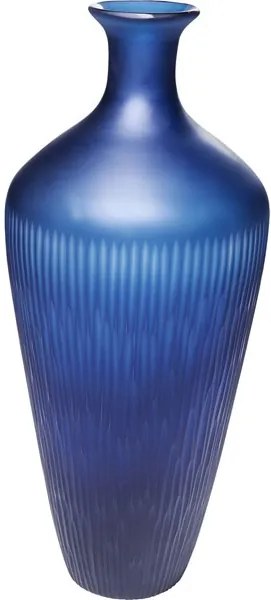 KARE DESIGN Sada 2 ks − Váza Cutting Blue Taille 43 × 19,5 × 19,5 cm