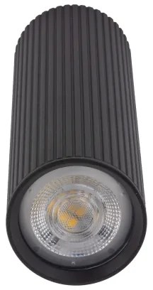 Bodové svietidlo TUNE L 1xGU10/10W/230V 24 cm čierne