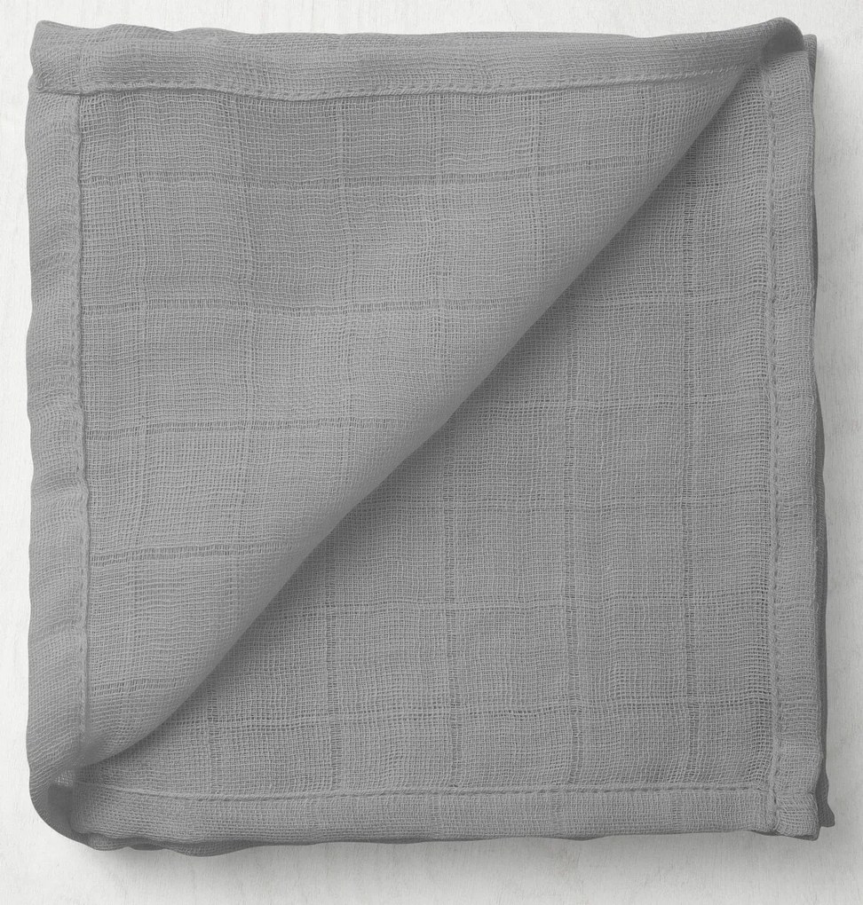 Sada 3ks bavlnených plienok PREMIUM, Dusty pink