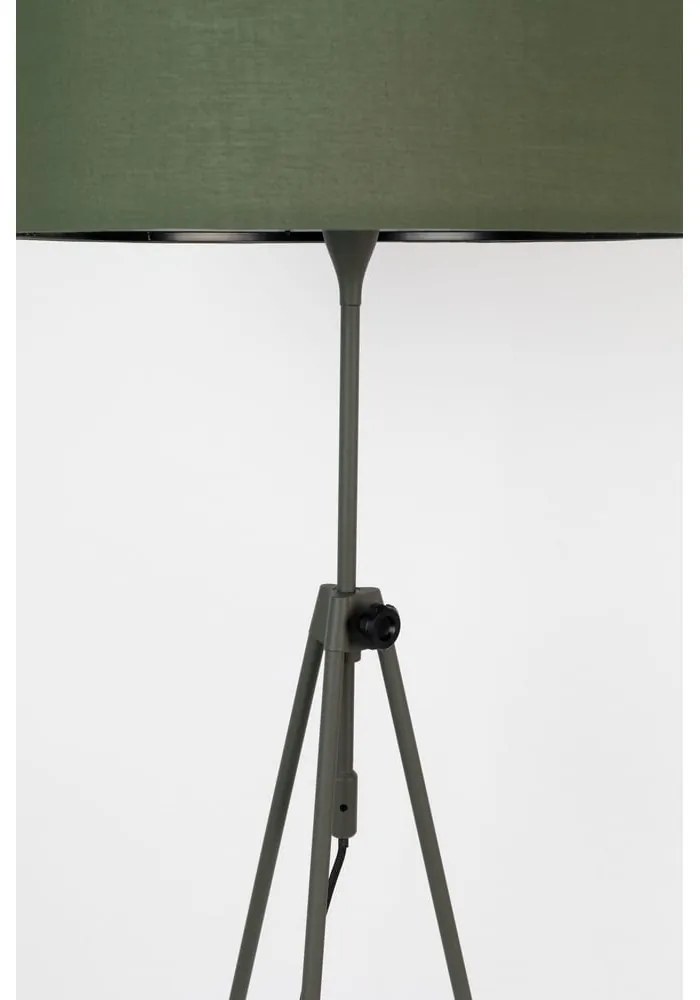 Zelená stojacia lampa Zuiver Lesley