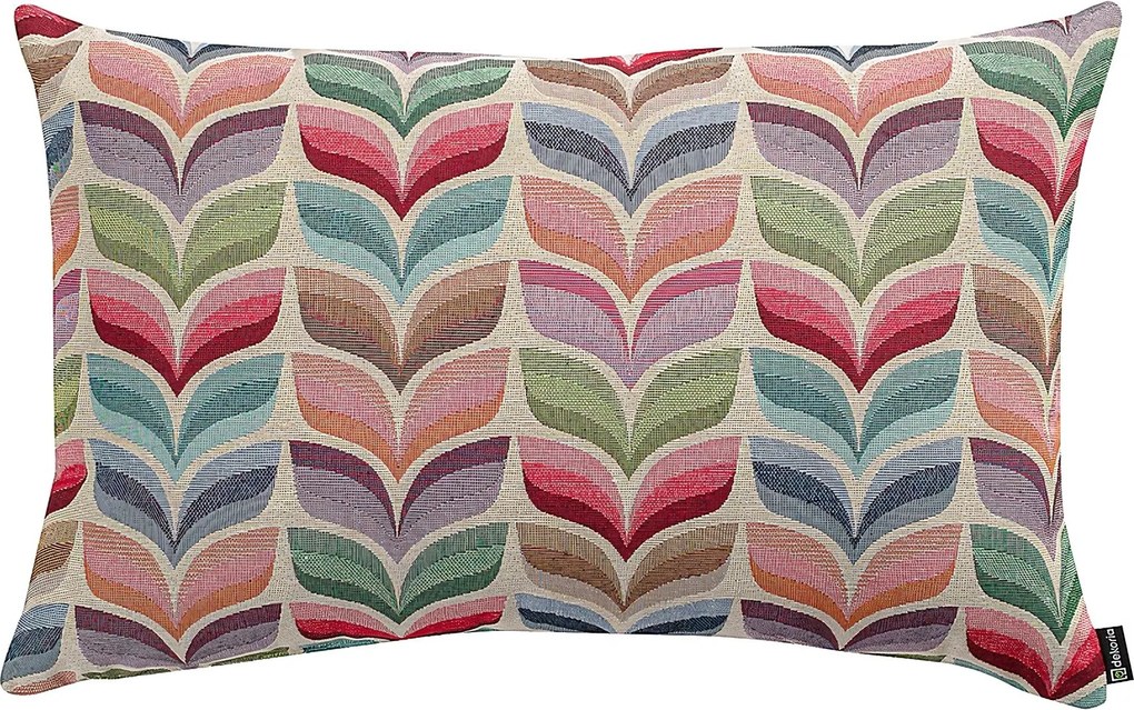 Karin - jednoduchá obliečka, 60x40cm farba produktu viacfarebná látka zapletaná, vzorované