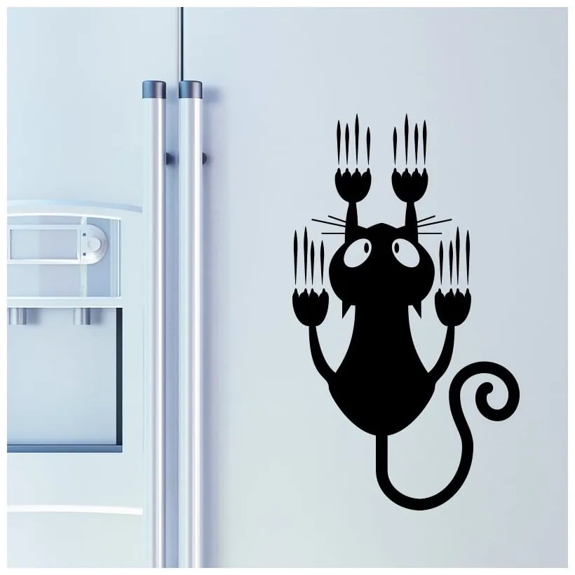 Samolepka Ambiance Sliding Cat