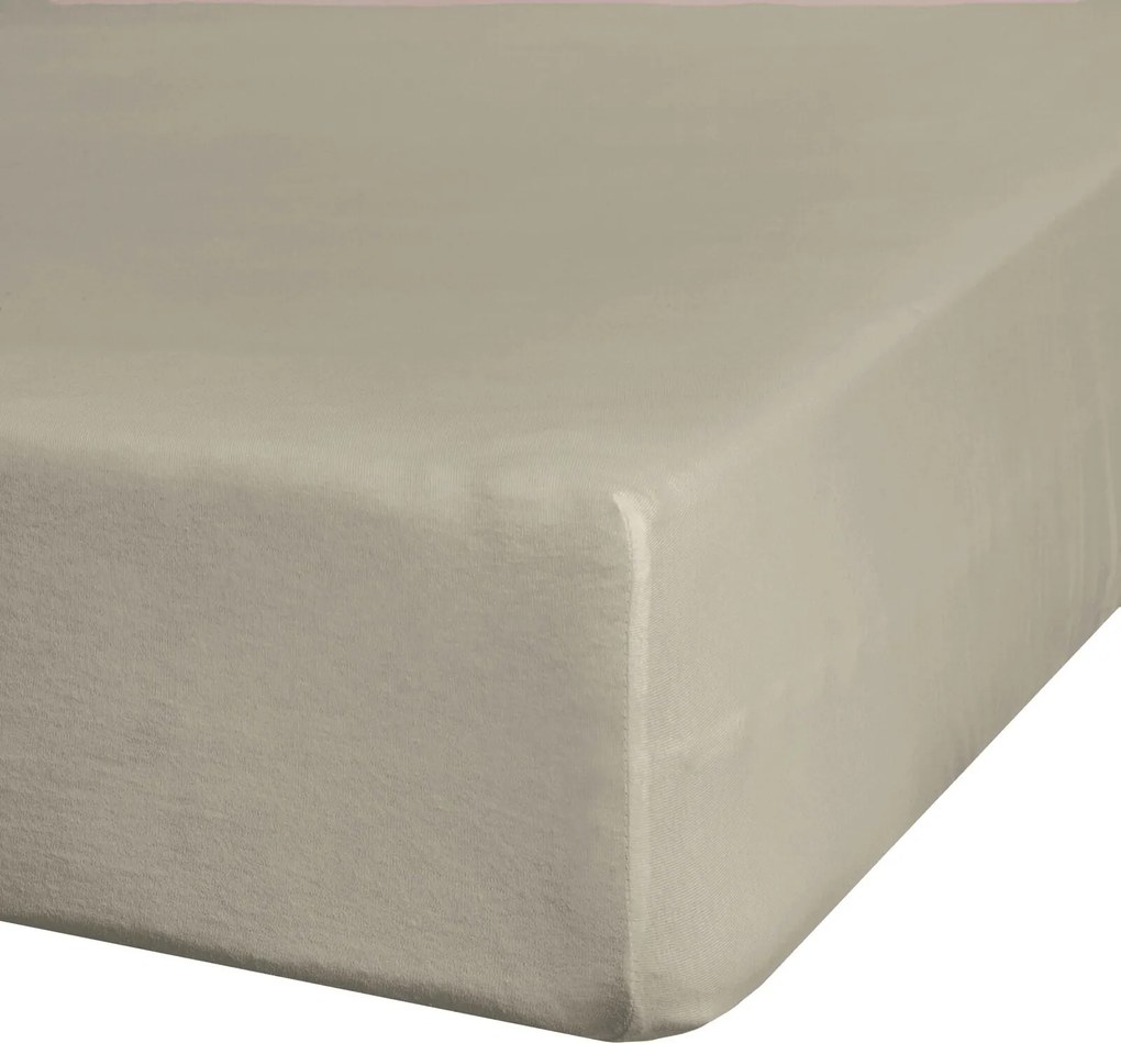 JERSEY PRESTIERADLO JERSEY3 90X200 CM BÉŽOVÉ