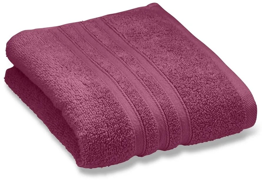 Tmavoružová froté bavlnená osuška 70x120 cm Zero Twist – Catherine Lansfield