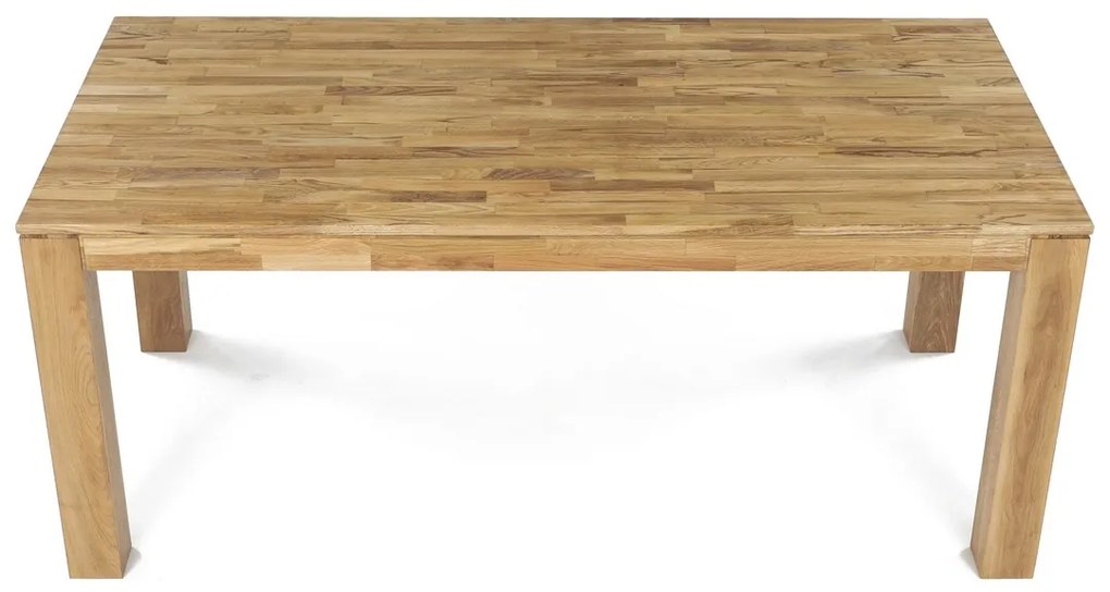 Jedálenský stôl 180 x 90 cm, dub, XXL
