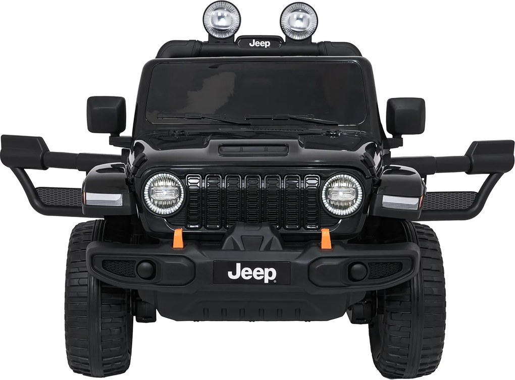 Ramiz Jeep Wrangler Rubicon LIFT elektrické autíčko pre deti čierne