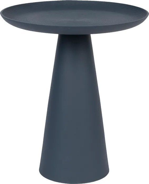 WL-Living Ringar farebný odkladací stolík - Modrá, 45,5 cm