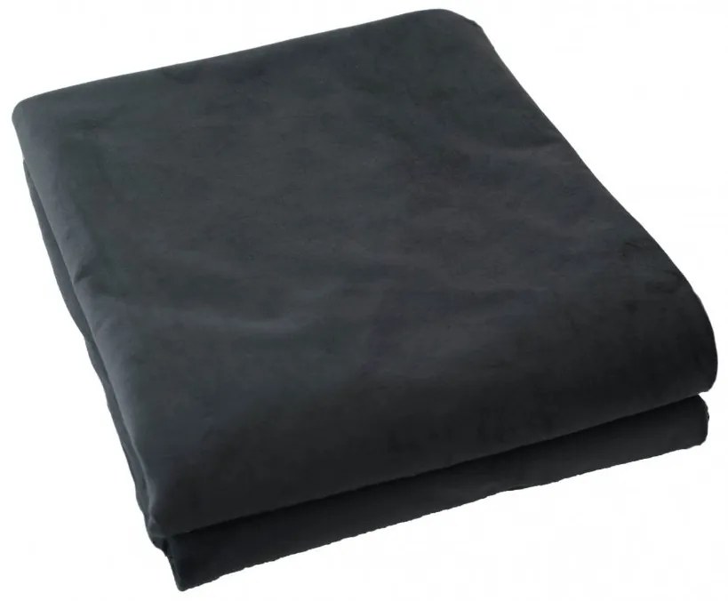Zatemňovacie závesy Velvet tmavosivá – 140 × 250 cm (2 ks)