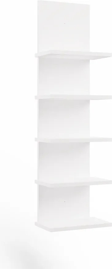 Nástěnný regál R5P 100 cm bílý