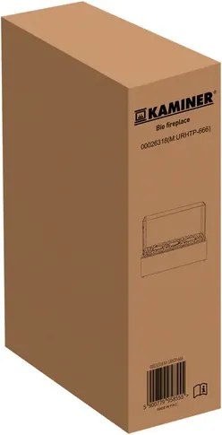 Kaminer Bezdymový voľne stojaci biokrb pre dom a terasu KAMINER 00026318