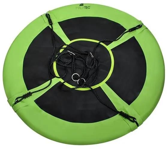 Malatec 10069 Závesný hojdací kruh 120 cm - zelený