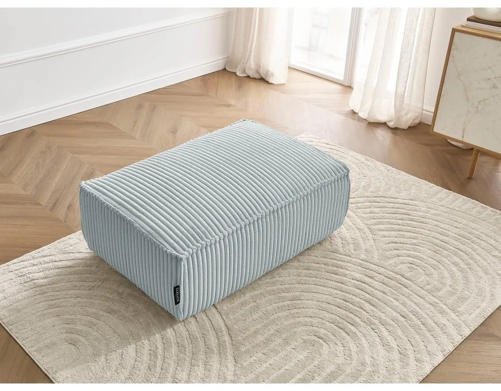 Svetlosivá menčestrová podnožka Chelsea – Bobochic Paris