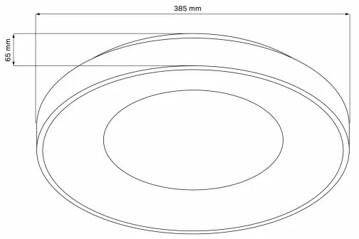 Stmievateľné LED stropné svietidlo WITOLD LED/48W/230V 3000-6000K s diaľkovým ovládaním