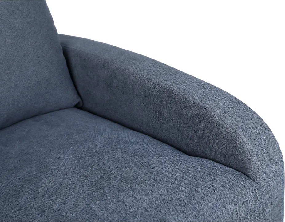 Relaxačné polohovacie TV kreslo FIORE — látka, sivá, nosnosť 130 kg