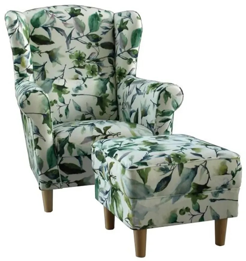 Kreslo s taburetom ASTRID Tempo Kondela