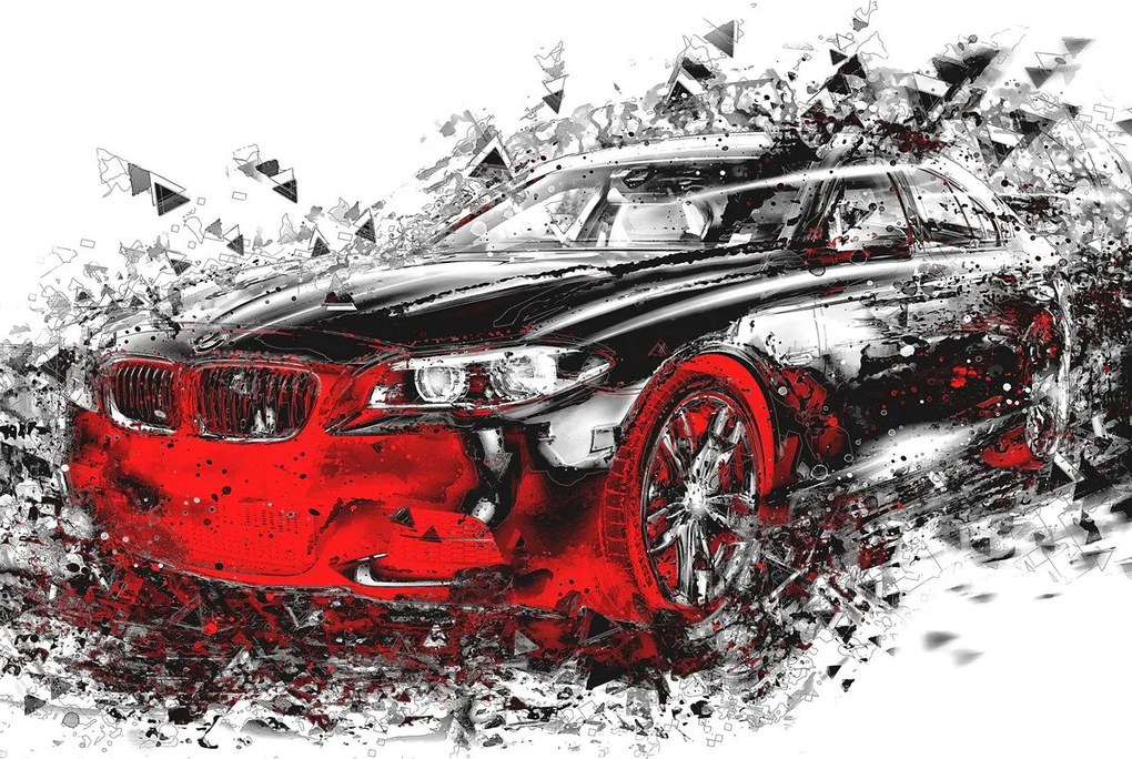 Fototapeta - Auto (147x102 cm)