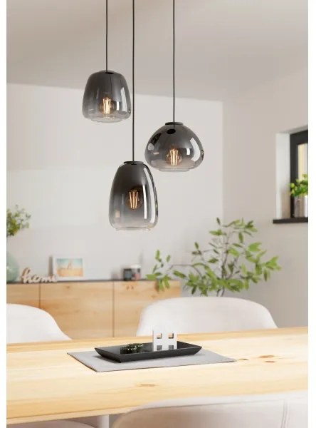 Eglo 900196 - Luster na lanku AGUILARES 3xE27/40W/230V pr. 43 cm