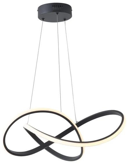 LED Luster na lanku LED/30W/230V 3000K