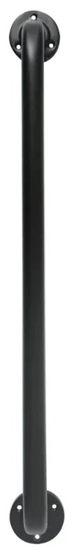 Spirella Držadlo do kúpeľne SAFE, čierna, 60 cm