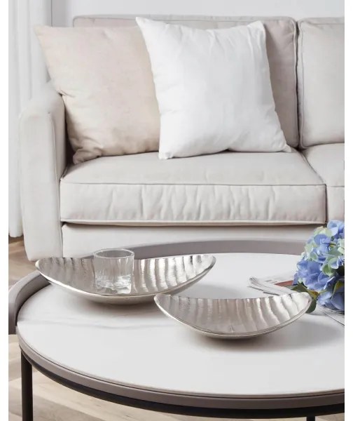 Eglo 427011 - Dekoračný podnos FORLEYET 23,5x32,5 cm strieborná