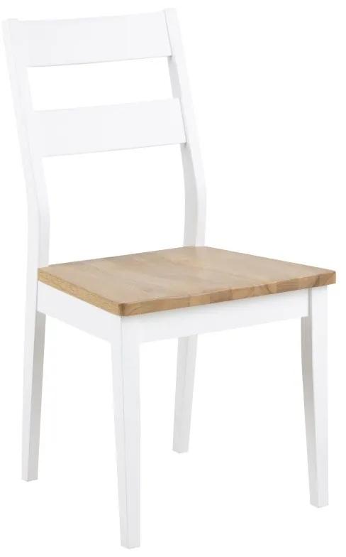 Hector Jedálenská stolička Derry biela/dub