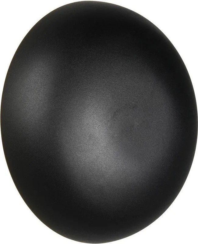 Matne čierne LED nástenné svietidlo na USB Davey – Reality