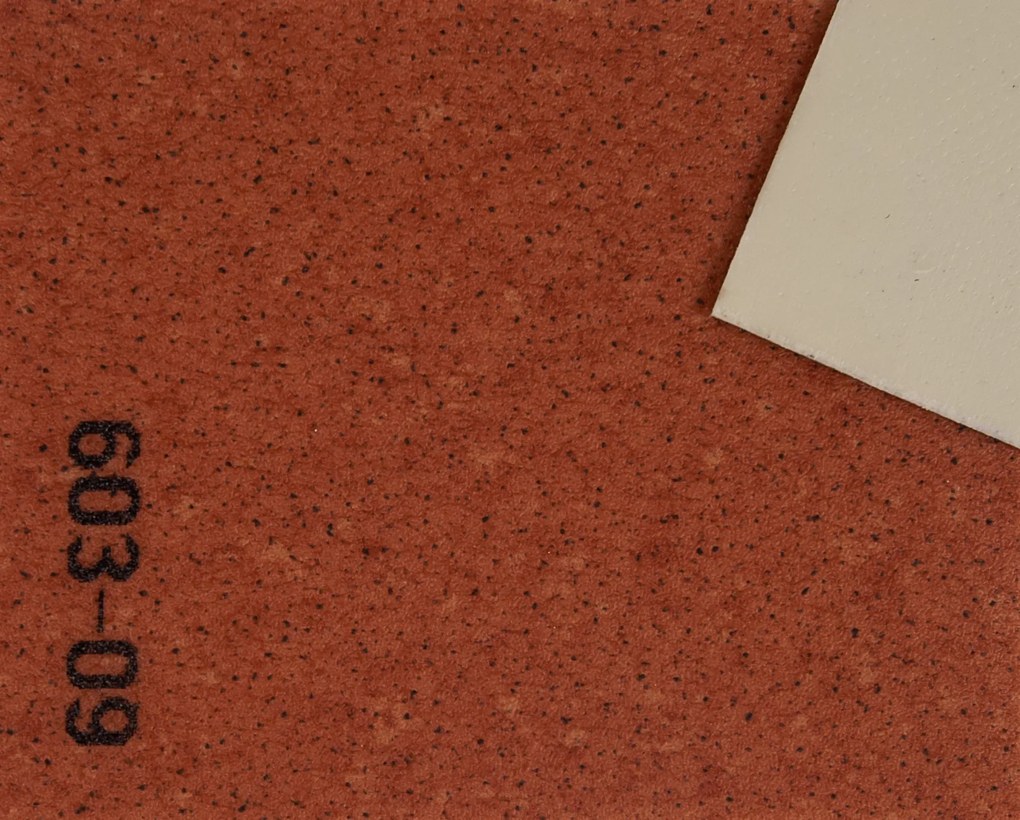 Lentex, PVC podlaha - lino Flexar PUR 603-09 červená, na mieru, šíře 2m,4m, červená, bez podkladu, kancelária