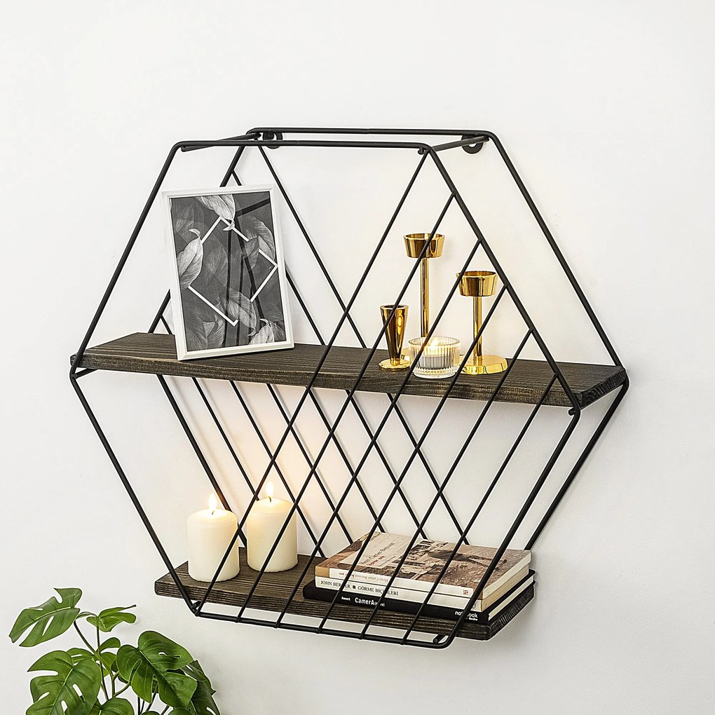 Nástenná polica Anemone Vulgaris