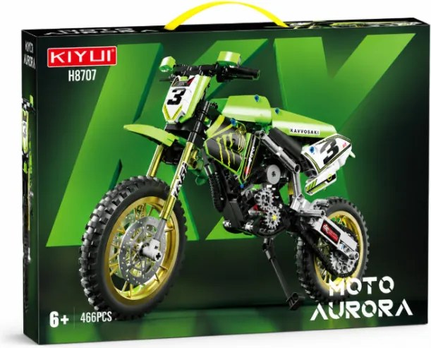 Stavebnica motocykla KIYUI H8707, 466 dielikov