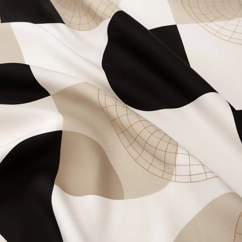 Jahu Bavlněné saténové povlečení DELUXE Twist 140x200, 70x90 cm