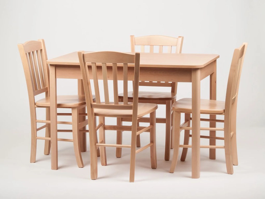 Jedálenský set BONUS + 4x VENETA Vyberte odtieň ->: Buk