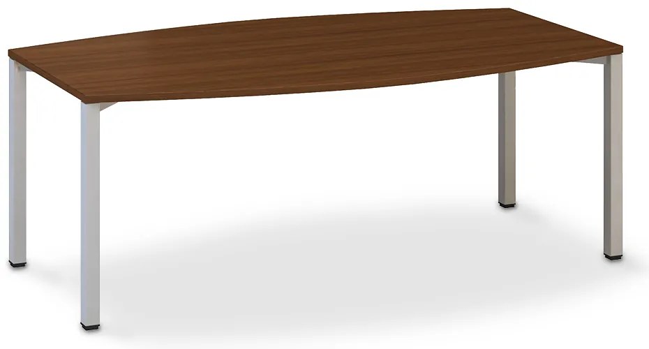 Konferenčný stôl ProOffice 80/110 x 200 x 74,2 cm, orech