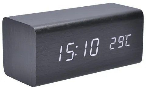 Solight CA01B − Hodiny s budíkom LED/5V/3xAAA 3000mA