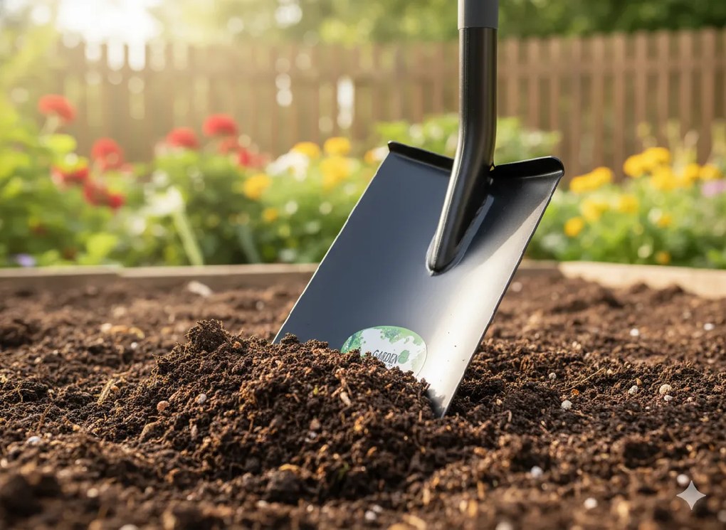 Garden Line LOPATA S OCELOVOU RÚČKOU 120 CM