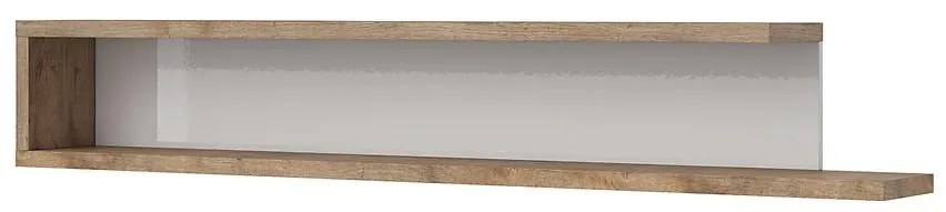 Polica Sintra 02 dub samdal-biela