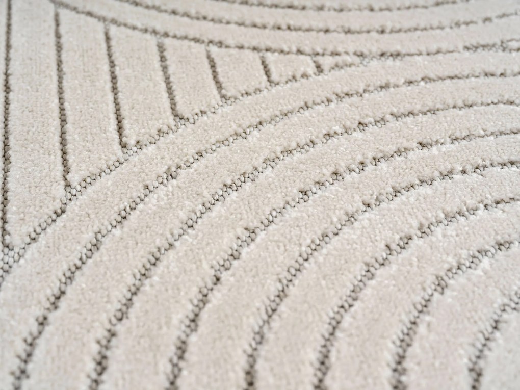 Kusový koberec Nova 1201 cream - na von aj na doma, 200x290, biela, chodba / predsieň, Ayyildiz
