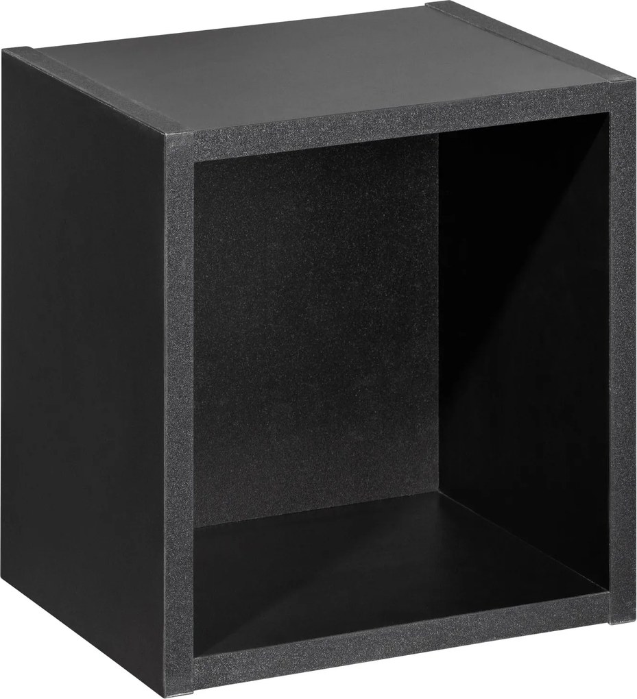 Comad Kúpeľňová skrinka závesná horná Nova Black 26 čierna