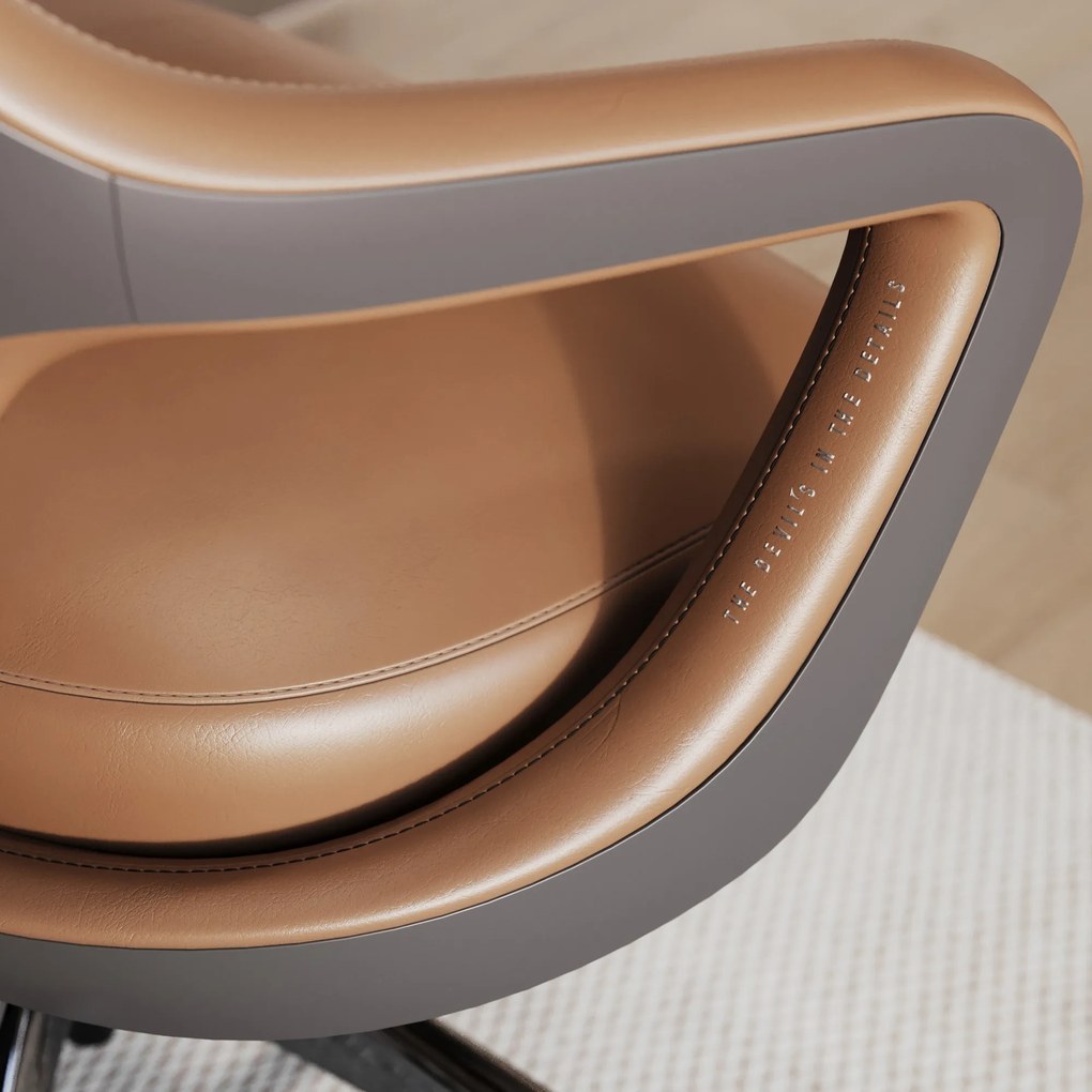 Kancelárske kreslo Diablo V-Modular, Sugar Brown