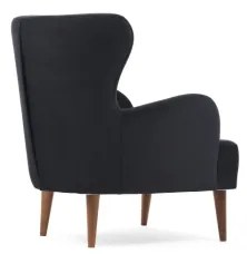 Kreslo ušiak NEKO antracit