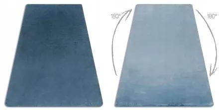 Sammer Kvalitný shaggy koberec v modrej farbe C322 160 x 220 cm