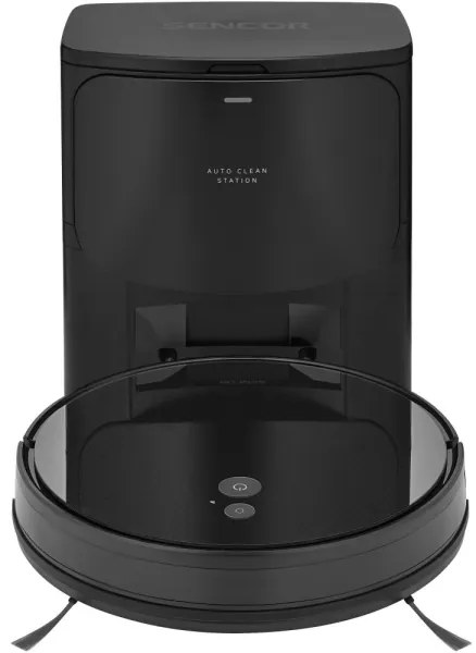 Sencor-Robotický vysávač s mopom 2v1 16W/2600 mAh Wi-Fi čierna + diaľkové ovládanie