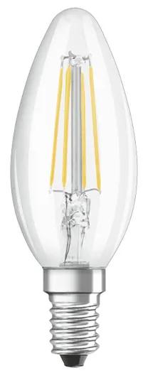 E14 stmievateľná LED žiarovka so žiarovkami B35 číra 5W 470 lm 2700K