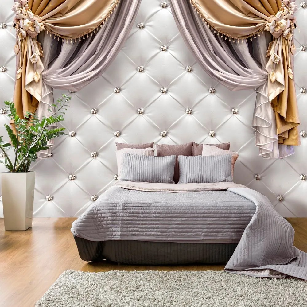 Fototapeta - Curtain of Luxury 100x70
