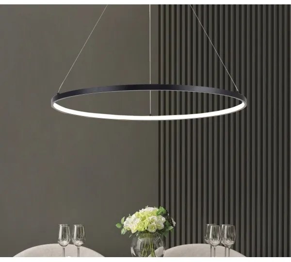 Zuma Line 2023201-BK80 - LED závesný luster na lanku BRENO LED/36W/230V 3000/4000/6000K