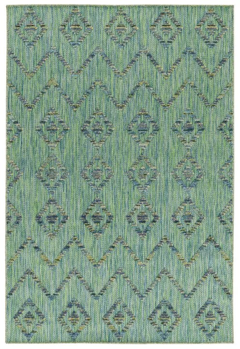 Ayyildiz koberce Kusový koberec Bahama 5152 Green – na von aj na doma - 80x250 cm